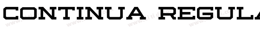 continua regular字体转换 continua regular字体转换